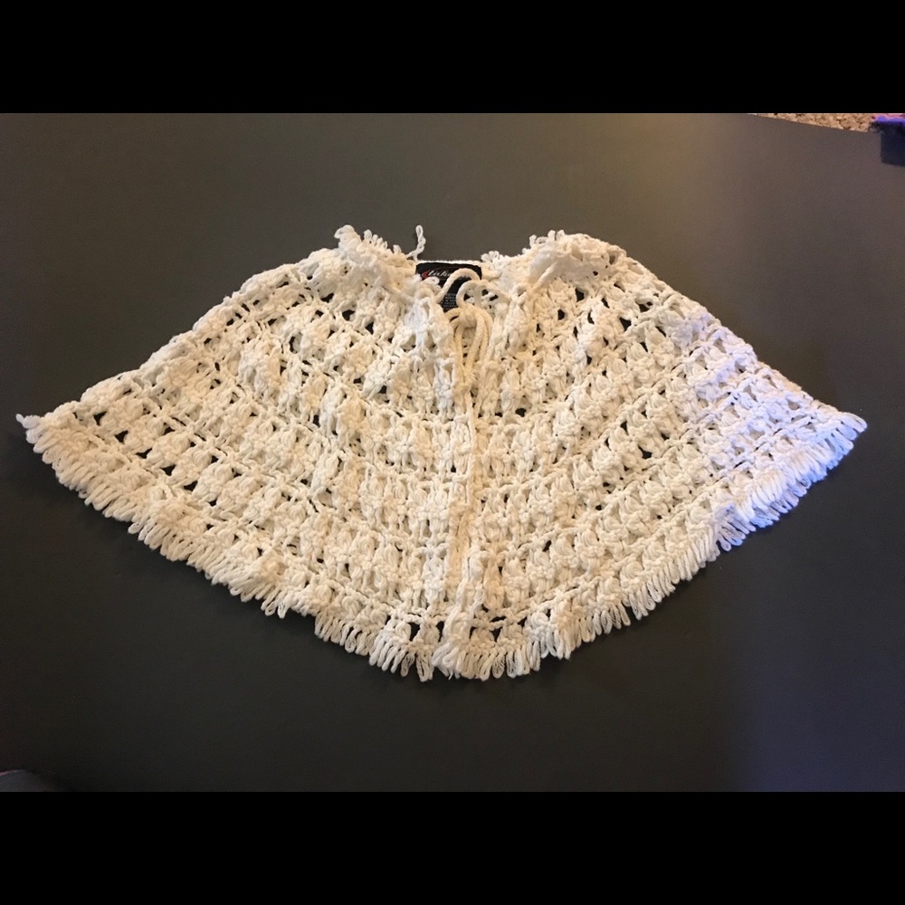 XS Girls Pancho